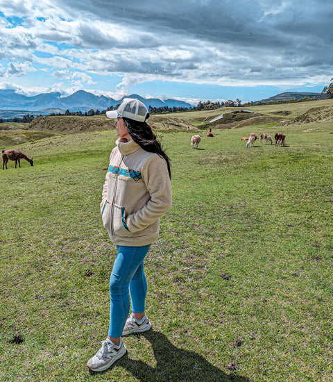 Chaqueta Inca Path Sherpa - Crema Capuchino