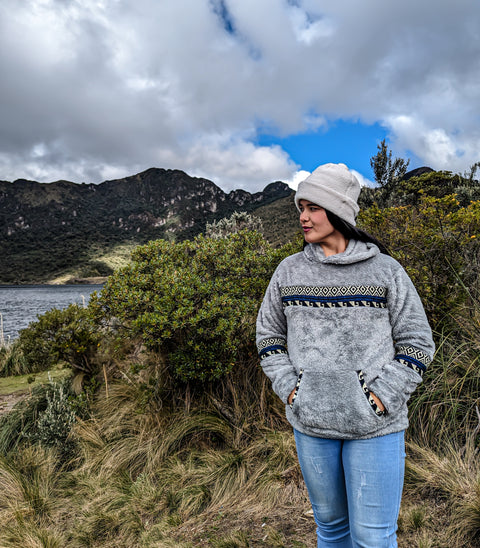 Polar Sherpa Andino - Gris Plata