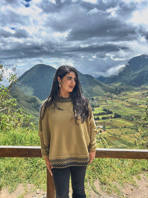 Poncho Sol de Cosecha