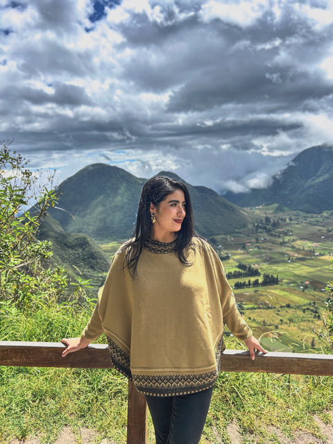 Poncho Sol de Cosecha