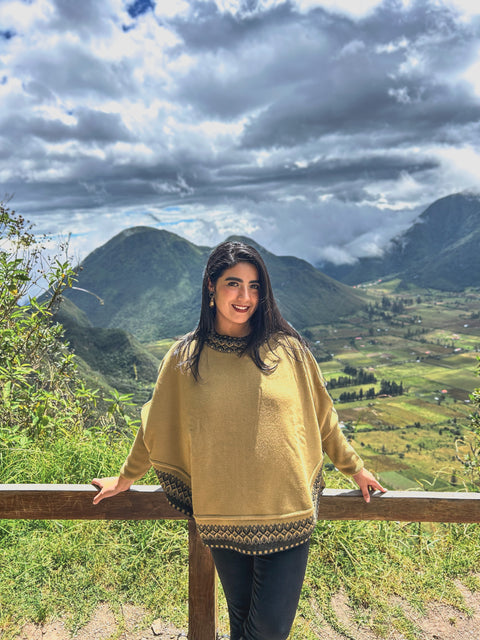 Poncho Sol de Cosecha