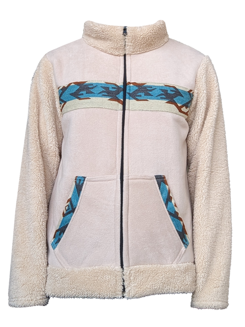 Chaqueta Inca Path Sherpa - Crema Capuchino