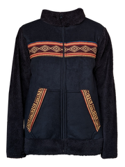 Chaqueta Inca Path Sherpa - Negro Obsidiana