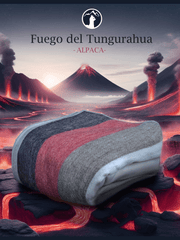 Cobija Fuego del Tungurahua - Alpaca_Alpaca_